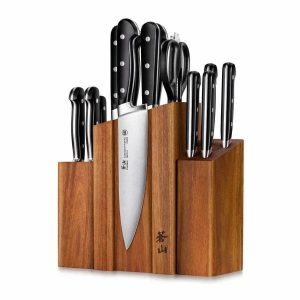 Cangshan, TV2 Series, 14-Piece Magnetic Knife Block Set