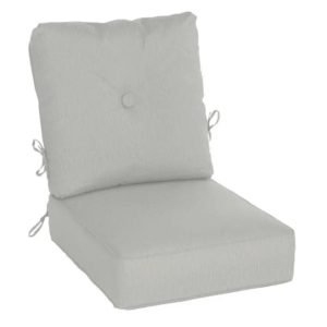 Casual Cushion Estate Series Deep Seating Club Cushion in Canvas Granite