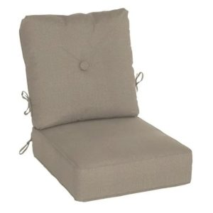 Casual Cushion Estate Series Deep Seating Club Cushion in Stone Linen