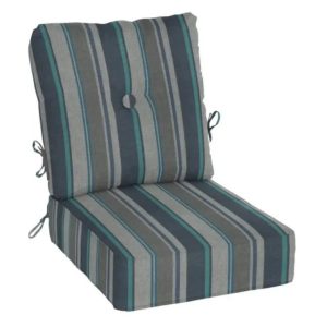 Casual Cushion Estate Series Deep Seating Club Cushion in Trusted Coast