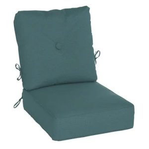 Casual Cushion Estate Series Deep Seating Cushion in Cast Lagoon