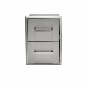 Coyote 16" Double Drawer Cabinet