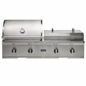 Coyote 50" Combo Built-In Gas and Flat Top Grill