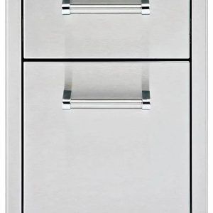 Delta Heat 13" Stainless Steel Double Drawer