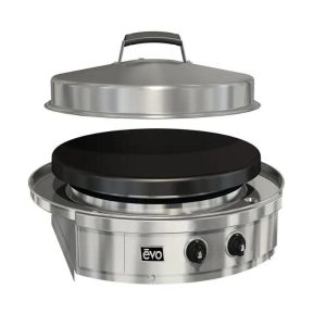 EVO Affinity 25G Built-In Gas BBQ Flat top Grill