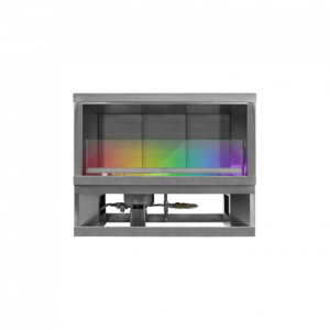 FireGear Kalea Bay Outdoor Fireplace with LED Lighting