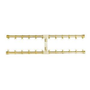 FireGear Pro Series Brass H-Style Burner Only