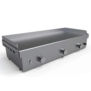 Fusion GFE105 3-Burner Stainless Steel Teppanyaki Griddle