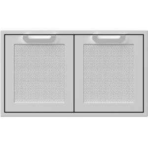 Hestan 36" Double Storage Doors Recessed Marquise Accented Panels - Matador