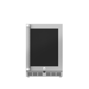 Hestan Outdoor Refrigerator 24" Lock Dual Zone Right Hinged