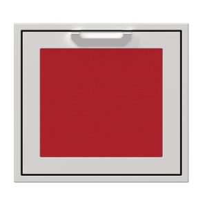 Hestan 24" Right Swing Access Door Recessed Marquise Accented Pane