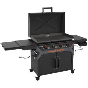 Iron Forged 36” Griddle with Cabinet
