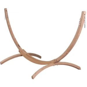 La Siesta Canoa Spruce Stand for Single Hammocks in Caramel Finish