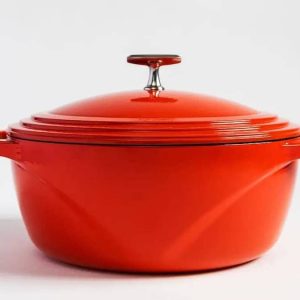 Lodge USA Enamel Dutch Oven, 7.5 Quart