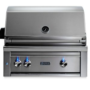 Lynx 30" Built-in Grill - 1 Trident Burner, 1 Ceramic Burner, Rotisserie - Liquid Propane