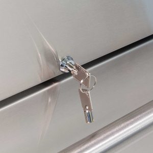 Marvel 24-Inch Outdoor Rated Refrigerated Drawers With Solid Stainless Steel Drawers and Lock - MODR224SS71A
