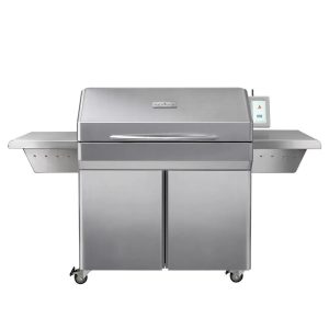 Memphis Wood Fire Grills Memphis Elite Pellet Grill on Cart, 304 Stainless Steel