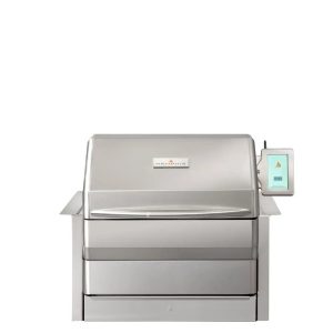 Memphis Wood Fire Grills Memphis Pro Built-In Pellet Grill, 304 Stainless Steel