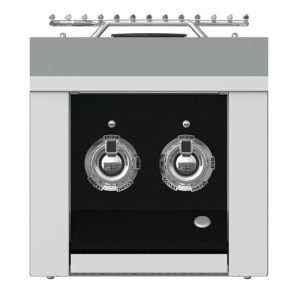 Hestan ASPIRE Double Side Burner Built-in 12" - Liquid Propane - Stealth