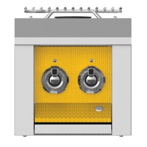 Hestan ASPIRE Double Side Burner Built-in 12" - Liquid Propane - Sol