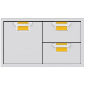 Hestan ASPIRE Double Drawer and Storage Door Combination 36" - Sol
