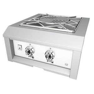 Hestan Power Burner Built-In 24" - Liquid Propane - Marshmallow