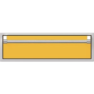 Hestan 36" Single Storage Drawer Recessed Marquise Accented Panels - Sol