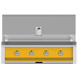 Hestan ASPIRE Grill Built-In 4 U-Burner 42" - Liquid Propane - Sol