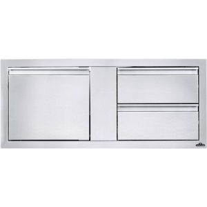Napoleon 42" X 16" Single Door & Double Drawer Combo
