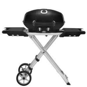 Napoleon Grills Travel PRO285X Portable Gas BBQ Grill on Scissor Cart