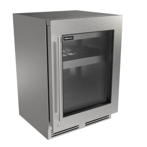 Perlick G5 Core, 24" Indoor/Outdoor Premium Beverage Center, Glass Door, Panel Ready, Reversible Hinge