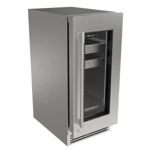 Perlick G5 Luxe 15" Indoor/Outdoor Premium Beverage Center Glass Door Panel Ready