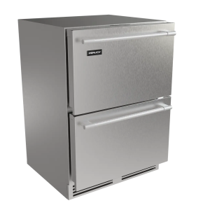 Perlick G5 Luxe 24" Indoor/Outdoor Premium Refrigerator Drawers, Panel Ready