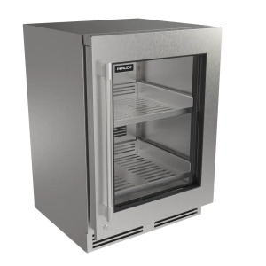 Perlick G5 Luxe 24" Indoor/Outdoor Premium Refrigerator Glass Door Panel Ready