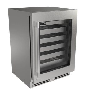 Perlick G5 Core 24" Indoor/Outdoor Premium Wine Reserve Glass Door Panel Ready