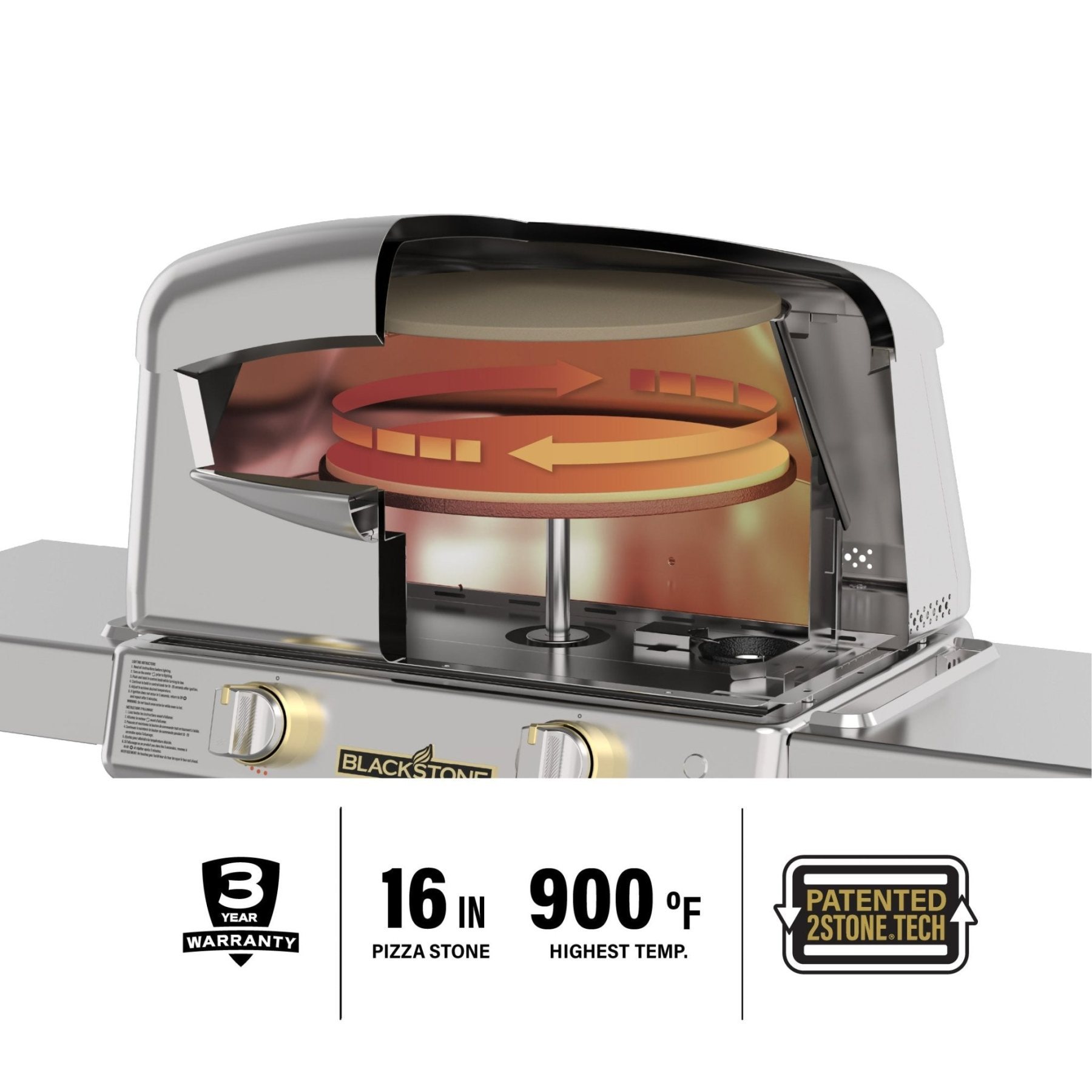Pizza Oven - Detailed View 3 | EuroLife Furniture