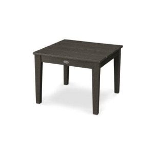 POLYWOOD Newport 22" End Table in Vintage Coffee