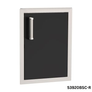 Fire Magic Door - Single 20X14 -Left Hand -Blk