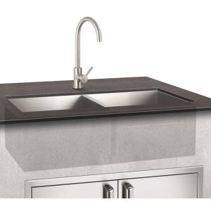 Fire Magic Undercounter Double Sink S/S