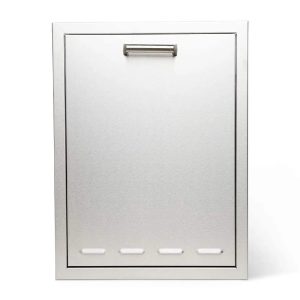 Quivira 20 Inch Rollout Propane/Trash Drawer with One Trash Can