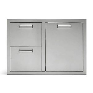 Quivira 36" Combo Trash Rollout with Two Drawers