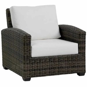 Ratana Coral Gables Club Chair with Switch Flax Cushions