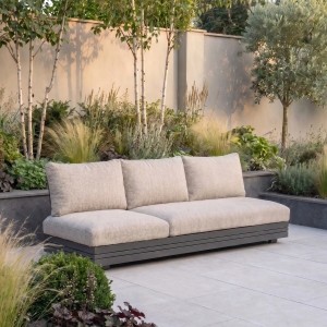 Savona 3 Seat Sofa with Sun Lounger Feature in Truffle