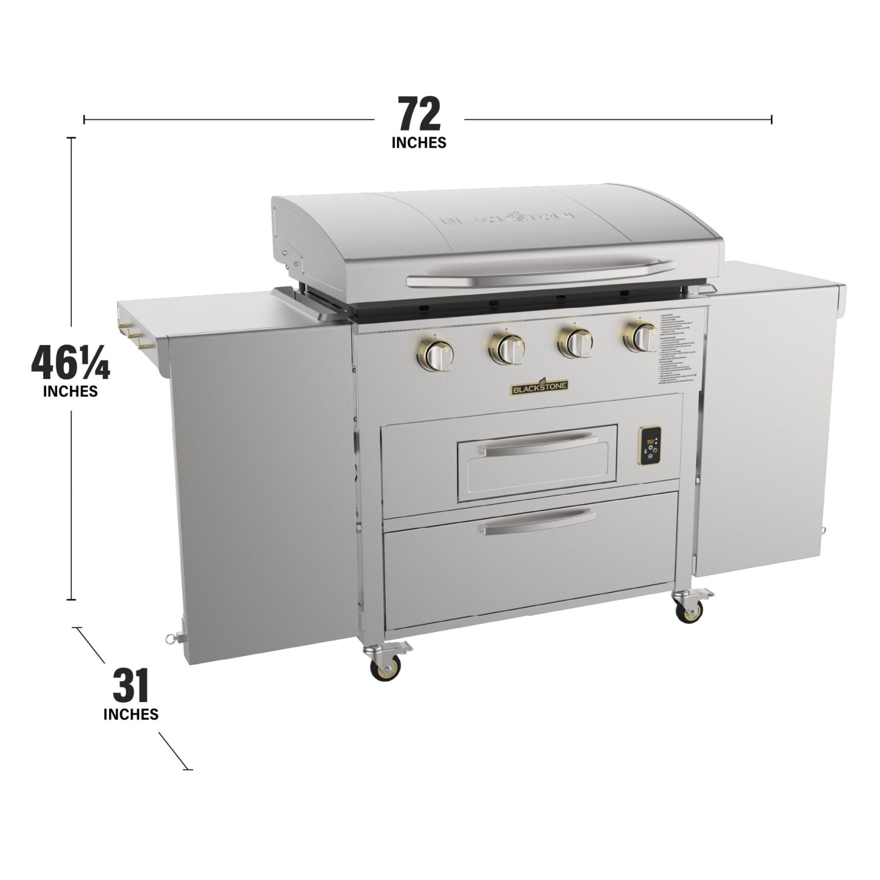 Select 36" Griddle Airfryer Combo - Detailed View 10 | EuroLife Furniture