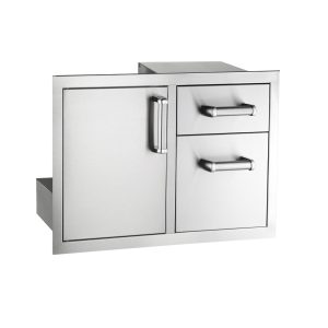 Fire Magic Flush Access Door/ Drawer Combo