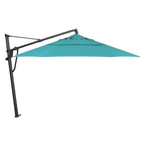 Treasure Garden 11' Octagon AKZP Cantilever Umbrella with Black Frame