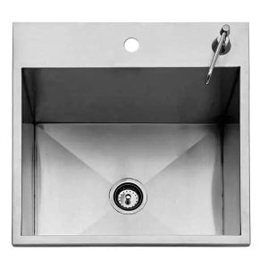 Twin Eagles 24" Outdoor Sink with Stainless Steel Cover, No Faucet