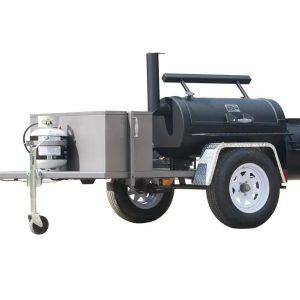 Yoder Smokers 20" Santa Fe Trailer Mounted Offset Smoker