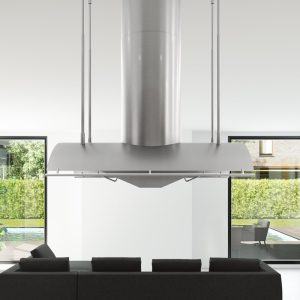 Zephyr Trapeze Island Hood 48" LED BODY ONLY