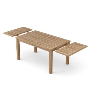 11-Piece Teak Outdoor Dining Set - Bahama (Table) & Rialto (Chairs)